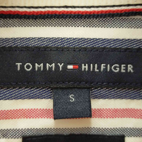 トミーヒルフィガー TOMMY HILFIGER REGULAR FIT フロントロゴ刺繍ボタンダウンシャツ レディース JPN:S