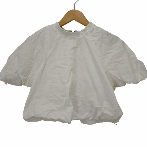 ザラ ZARA 23SS リブパフトップス レディース JPN:M