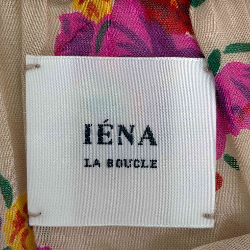 イエナラブークル IENA LA BOUCLE フラワープリントブラウス レディース