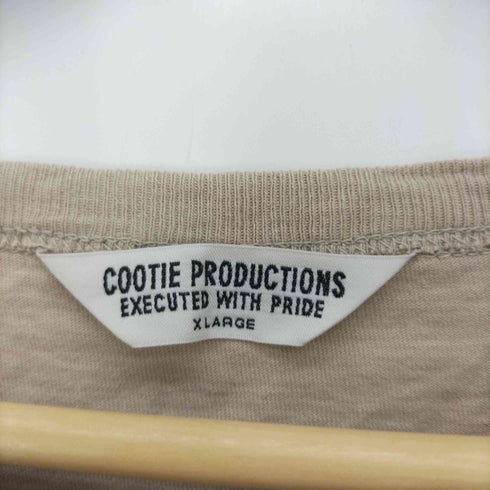 クーティー COOTIE LOGO PRINT L/S TEE ロゴ プリント ロングスリーブ Tシャツ メンズ JPN:XL