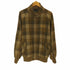 ウールリッチ WOOLRICH 00S ロゴ チェーン刺繍 バッファローチェック ジップアップ ハリントン ジャケット メンズ import:M