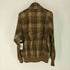 ウールリッチ WOOLRICH 00S ロゴ チェーン刺繍 バッファローチェック ジップアップ ハリントン ジャケット メンズ import:M