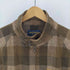 ウールリッチ WOOLRICH 00S ロゴ チェーン刺繍 バッファローチェック ジップアップ ハリントン ジャケット メンズ import:M