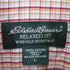 エディーバウアー Eddie Bauer RELAXED FIT ボタンダウンショートスリーブチェックシャツ メンズ JPN:L
