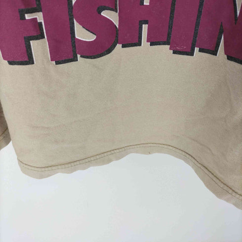 00S BRAZOSボディ イWAS FISHIN 大判 プリント S/S Tシャツ ビッグサイズ メンズ 3X