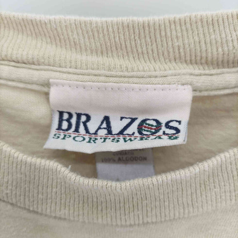 00S BRAZOSボディ イWAS FISHIN 大判 プリント S/S Tシャツ ビッグサイズ メンズ 3X