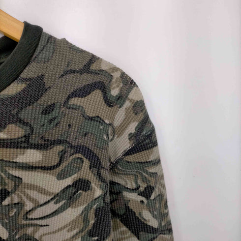 ステューシー Stussy 00SS カモフラ サーマルカットソー メンズ import:M