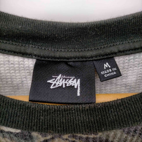 ステューシー Stussy 00SS カモフラ サーマルカットソー メンズ import:M
