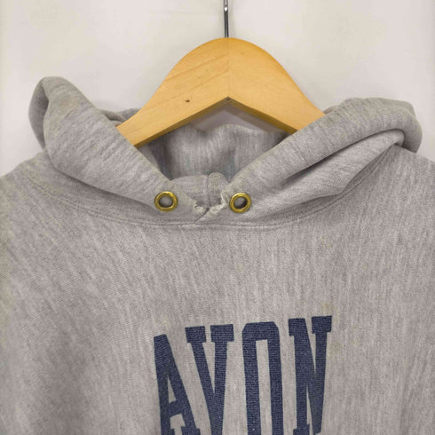 チャンピオン Champion REVERSE WEAVE 80S トリコタグ USA製 AVON OLD FARMS 染み込み パーカー メンズ JPN:M