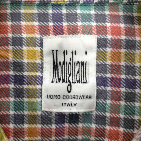 MODIGLANI チェックシャツ メンズ