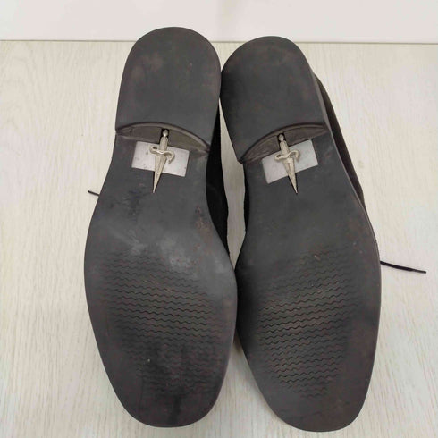 チェザレパチョッティ CESARE PACIOTTI スエードプレーントゥシューズ メンズ 8 1/2