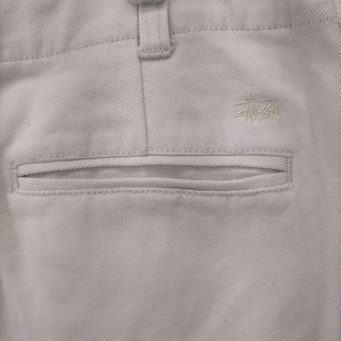 ステューシー Stussy 背面ストックロゴ刺繍 ワークパンツ メンズ 32