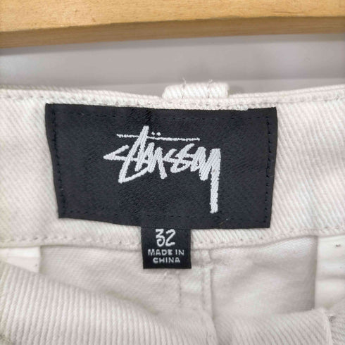 ステューシー Stussy 背面ストックロゴ刺繍 ワークパンツ メンズ 32