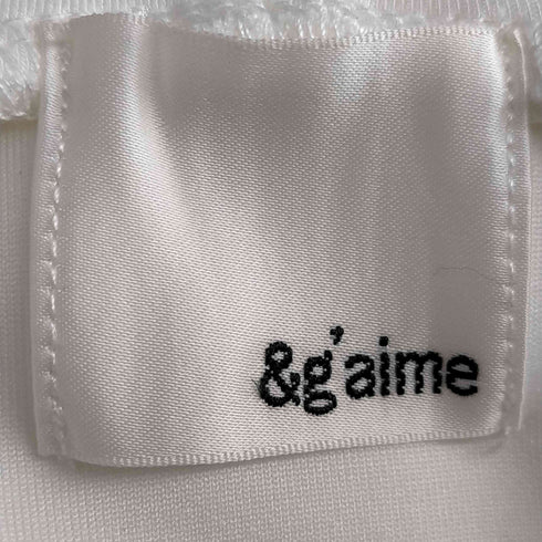 アンジェム &g'aime プルオーバー パーカー カットソー レディース FREE