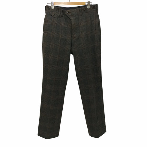 オルゲイユ ORGUEIL Glen Check Trousers グレンチェックトラウザー ステュディオダルチザン メンズ 33