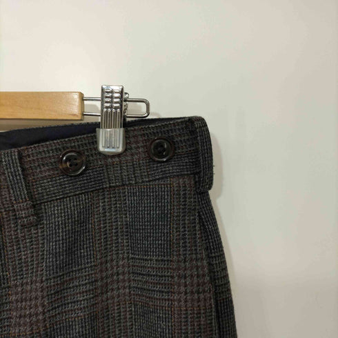 オルゲイユ ORGUEIL Glen Check Trousers グレンチェックトラウザー ステュディオダルチザン メンズ 33