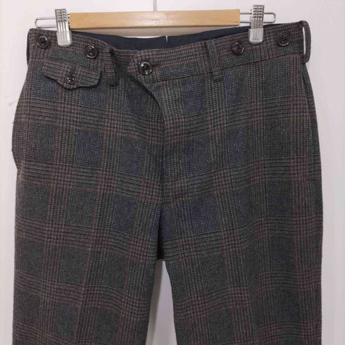 オルゲイユ ORGUEIL Glen Check Trousers グレンチェックトラウザー ステュディオダルチザン メンズ 33