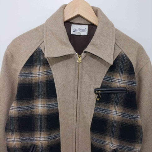 BLURRED CLOTHING 22AW 2TONE SPORTS JACKET BEIGE メンズ US:40