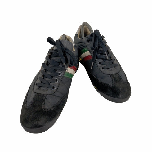 ドルチェアンドガッバーナ DOLCE&GABBANA DGロゴ ライン ローカットスエードスニーカー メンズ