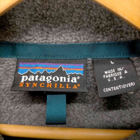 パタゴニア シンチラ PATAGONIA SYNCHILLA 90s 97年製 97AW USA製 マウンテン フリースジャケット メンズ import:L