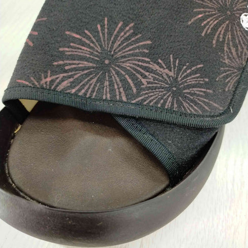 リゲッタカヌー RegettaCanoe 葛城煙火 カバーサンダル ベルクロ 縮緬 メンズ JPN:M