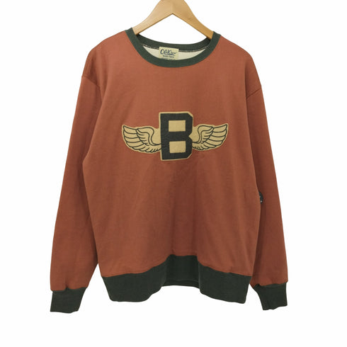 オールドクロウ OLD CROW 23AW WINGED B - DOUBLE FACE JERSEY メンズ L