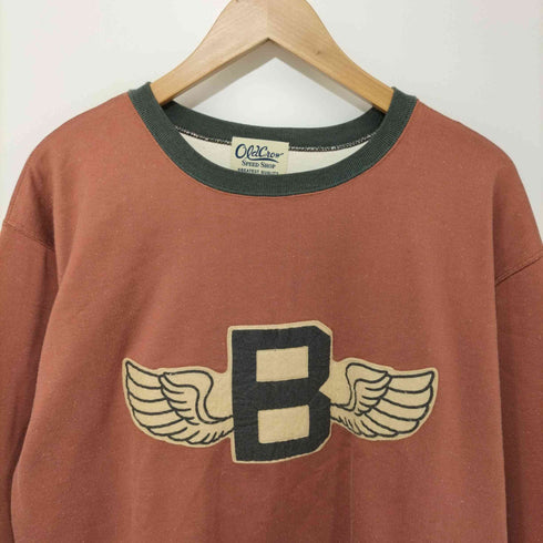 オールドクロウ OLD CROW 23AW WINGED B - DOUBLE FACE JERSEY メンズ L