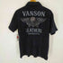 バンソン VANSON S/S 迷彩柄 2ポケットポロシャツ ドクロ スカル メンズ JPN:L