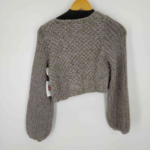 ジュエルチェンジズ Jewel Changes モヘア混 ラメ糸カーディガン レディース ONE SIZE