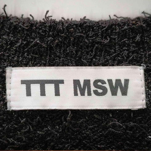 ティーモダンストリートウエア TTT_MSW 22SS Bonsai Stencil Knit メンズ JPN:M