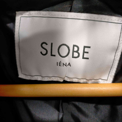 スローブイエナ SLOBE IENA ショールカラーフード ダウンロングコート レディース FREE