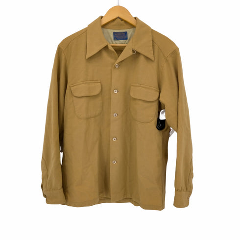 ペンドルトン PENDLETON 70S ウール ボードシャツ 無地 メンズ JPN:L