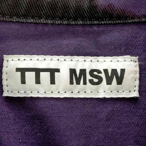 ティーモダンストリートウエア TTT_MSW 21AW Holstein Work Jacket メンズ JPN:L