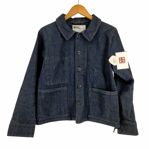 エムエイチエル MHL. CANTONOVERALLS デニム カバーオール レディース 36