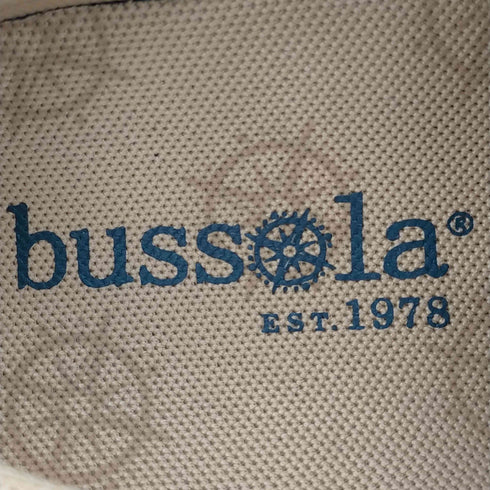 bussola ブソラ KITA 刺繍レザースニーカー レディース 35