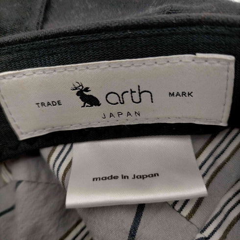 アース arth コットンキャスケット メンズ