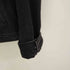 New Jeans ダメージ加工 パッチワーク 背面プリントデニムジャケット メンズ JPN:L
