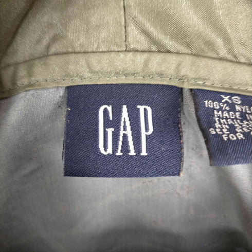 ギャップ Gap 00S OLD GAP ベンチレーション オーバーサイズ ナイロン アノラックパーカー メンズ import:XS