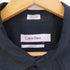 カルバンクライン CALVIN KLEIN modern fit ペイントロゴプリント ワークシャツ メンズ import:L