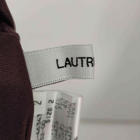 ロートレアモン LAUTREAMONT 切替ベロアマキシスカート レディース JPN:2