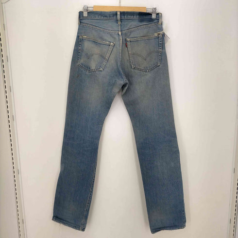 リーバイス Levis 60S~70S BIGE 501 ストレートデニムパンツ 赤耳 ボタン裏刻印6 縮小率8% バックポケットシングルステッチ メンズ