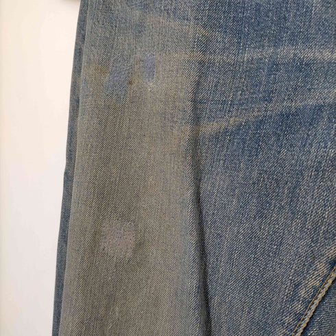 リーバイス Levis 60S~70S BIGE 501 ストレートデニムパンツ 赤耳 ボタン裏刻印6 縮小率8% バックポケットシングルステッチ メンズ