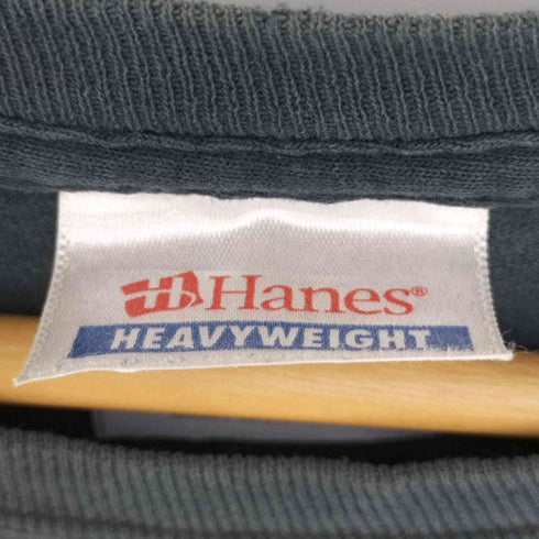 ヘインズ Hanes 00S フロントプリント クルーネックTシャツ バンドTシャツ メンズ import:XL