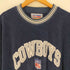 エヌエフエル プロライン バイ スターター NFL PROLINE by STARTER フットボールチームロゴ刺繍 クルーネックフリーススウェット メンズ import:L