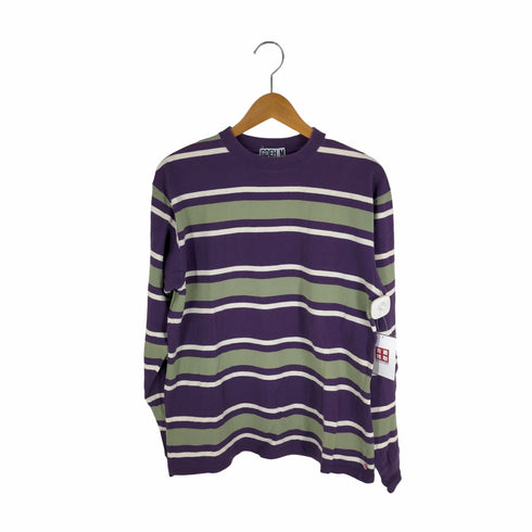 ブランドグッドイナフ gdeh クルーネックボーダーTシャツ メンズ M