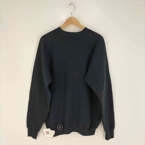 フルーツオブザルーム FRUIT OF THE LOOM 90S USA製 プリント ラグランスリーブ クルーネックスウェット メンズ import:XL