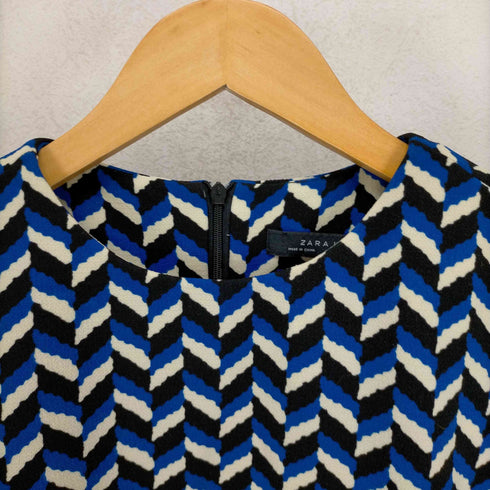 ザラ ZARA 総柄半袖ワンピース レディース JPN:XS