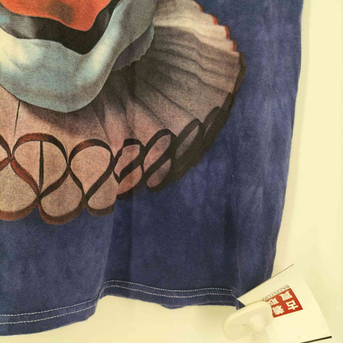 デルタプロウェイト DELTA PRO WEIGHT ホンジュラス製 ピエロプリント タイダイTシャツ キャラクターTシャツ メンズ import:L