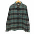 バンクスジャーナル BANKS JOURNAL チェック柄 フラップポケット ウール シャツ ジャケット メンズ JPN:XL