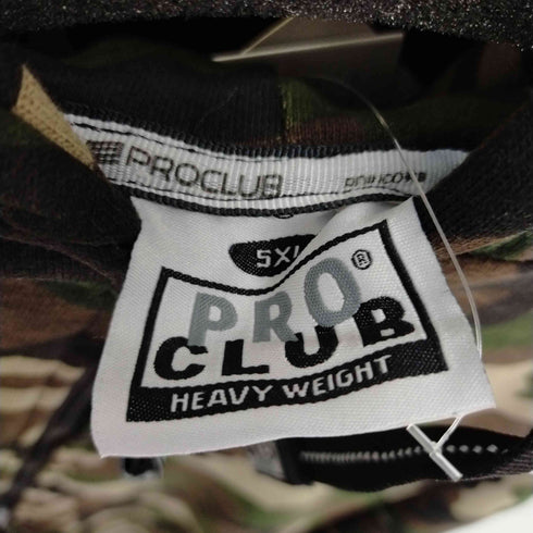プロクラブ PRO CLUB ヘビーウェイト フルジップ パーカー HEAVYWEIGHT 13oz HOODIE カモ 迷彩 メンズ 5XL